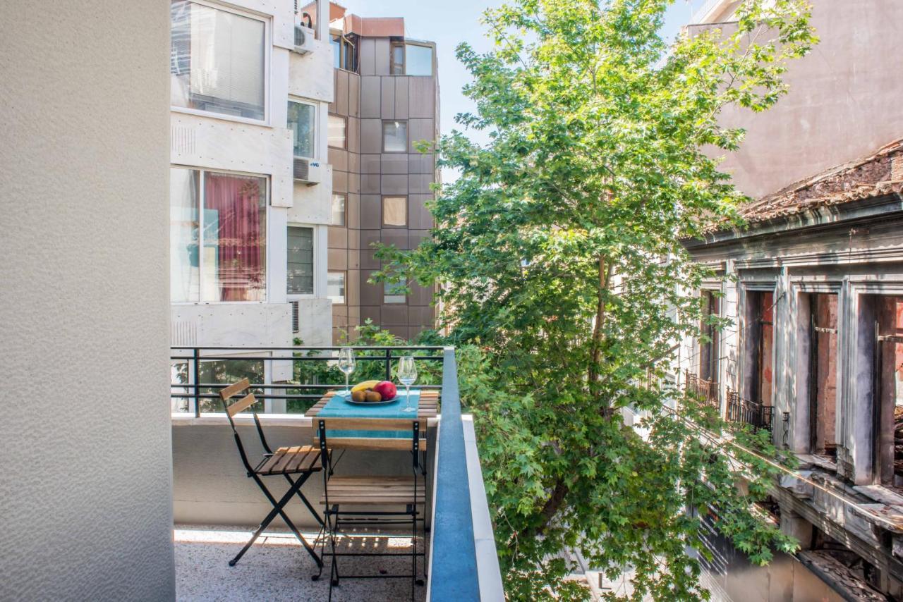 A23 Sunny & Cosy Suite With Balcony Near Parthenon Athén Kültér fotó